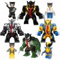 8pcs Big Wolverine Minifigures Lego Compatible X-Men Origins Sets