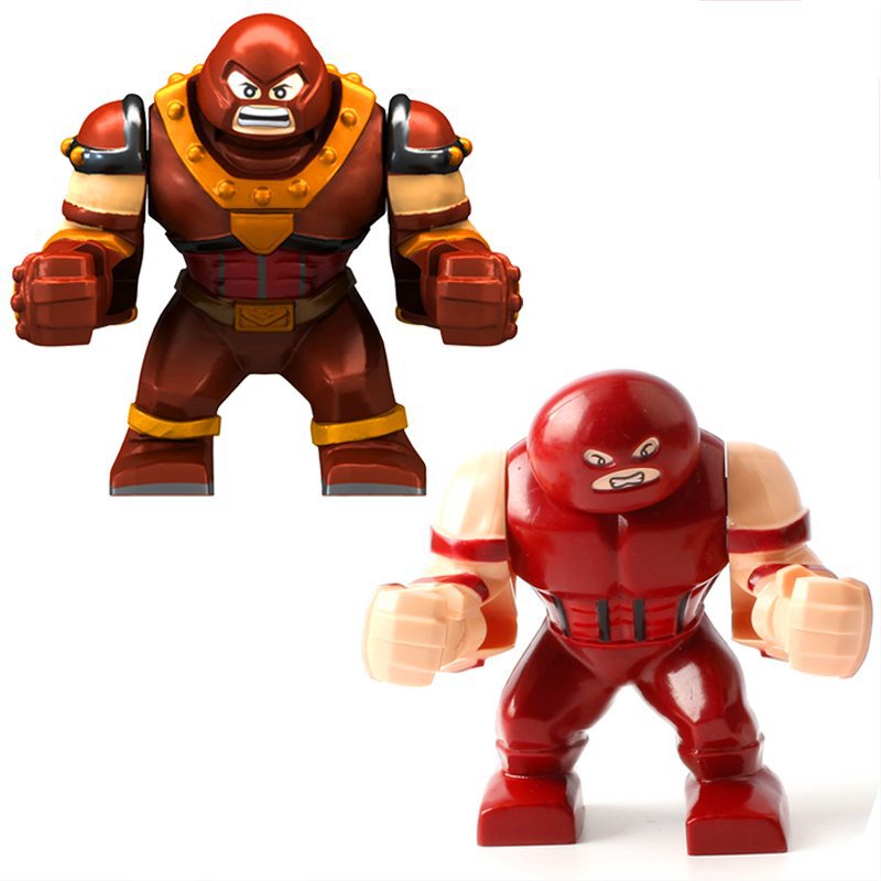 2pcs Big Juggernaut Minifigures Lego Compatible The X-Men Sets