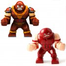 2pcs Big Juggernaut Minifigures Lego Compatible The X-Men Sets