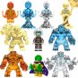 Mysterio Water Elemental Earth Elemental Minifigures Lego Compatible S