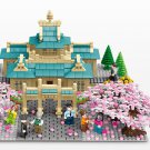 Bonsai Tree School cherry blossom Tree Minifigures Lego Compatible Tre
