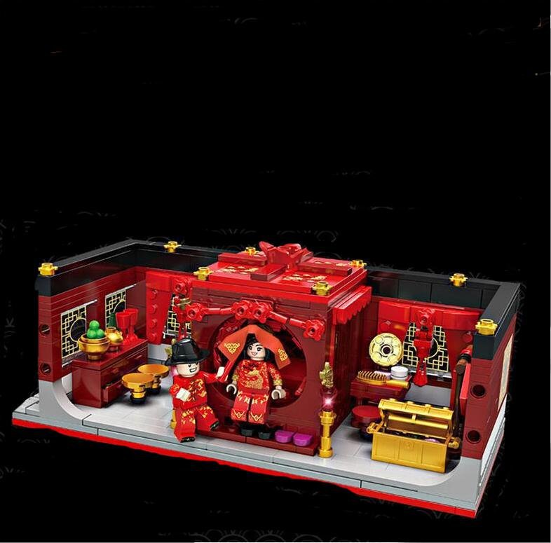 Wedding Sets China Wedding Minifigures Lego Compatible Wedding gift