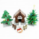 Dog Christmas Tree Doghole Minifigures Lego Compatible Toy