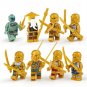 Golden Sets Ninjago Season 12 Minifigures Lego Compatible Toy