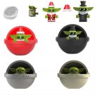 4pcs Yoda Baby The Child Hoverpram Minifigures Lego Compatible Star Wa