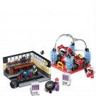 Motorcycle Racing PIT Lane Minifigures Lego Compatible City Racing