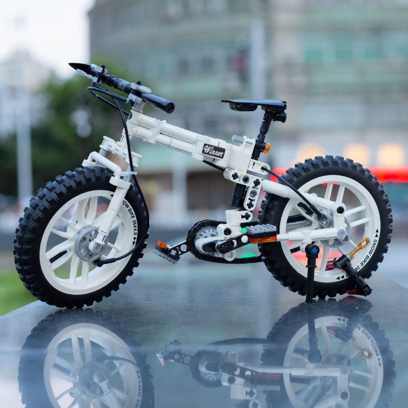 Big Bicycle Mountain bike Building Block Toy Lego Compatible Sports Se
