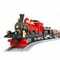 Christmas Steam Locomotive Train Minifigures Lego Compatible Train gif