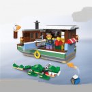 Boat Flying Boat Crocodile Minifigures Lego Compatible City Village Se