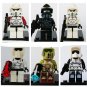 6pcs ARF Scout Troopers Minifigures Lego Compatible Star Wars Sets