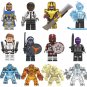 Valkyrie Black Widow Thanos Captain of USSR Taskmaster Minifigures Leg