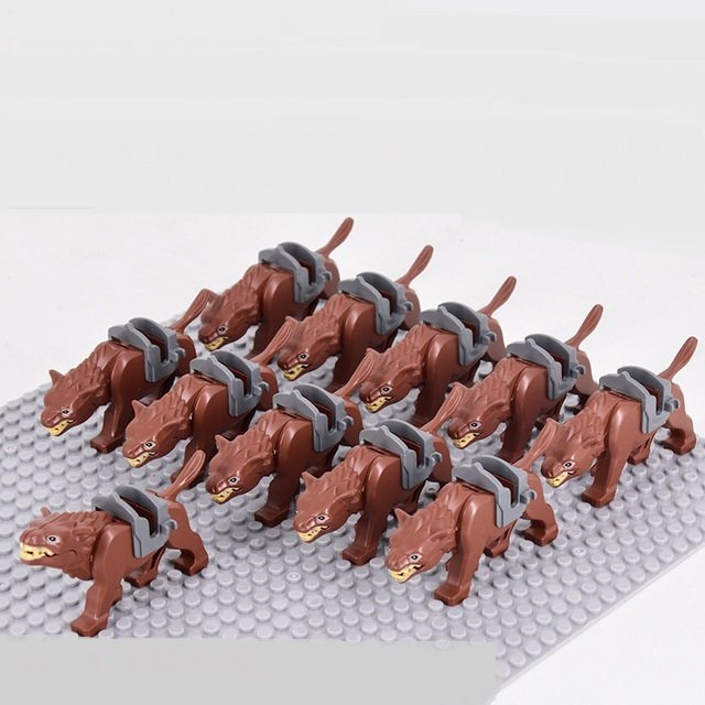 11pcs Orcs Vargr Minifigures Lego Compatible Christmas The Lord of the