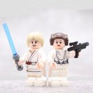 Luke Skywalker Leia Organa Solo Minifigures Lego Compatible Star Wars