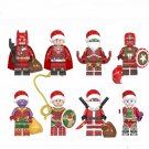 Christmas Sets 2020 Super Heroes Santa Claus Minifigures Lego Compatib
