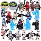23pcs The Mandalorian Stormtrooper Yoda Baby Minifigures Lego Compatib