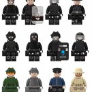 Police Special Forces soldier SWAT Minifigures Lego Compatible City Po