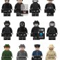 Police Special Forces soldier SWAT Minifigures Lego Compatible City Po