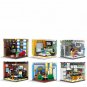 House Bedroom Bathroom Kitchen Gym Minifigures Lego Compatible House S