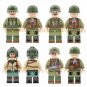 US Army Sniper Infantry Tank Soldier Minifigures Lego Compatible WW2 A
