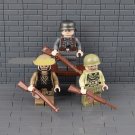 WW2 British army US army German army Minifigures Lego Compatible World