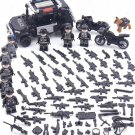 Police Commando Police Car Motorcycle Minifigures Lego Compatible City