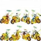 Golden Motorcycle Ninjago Season 13 Character Minifigures Lego Compati