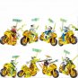 Golden Motorcycle Ninjago Season 13 Character Minifigures Lego Compati
