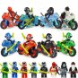 Ninjago Season 13 Character motorcycle Minifigures Lego Compatible Nin