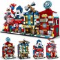 Iron Man Thor Captain America Spider-Man Home Lego Compatible City Sup