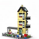 America Modular Home Minifigures Lego Compatible City House Sets