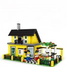 US Detached House Minifigures Lego Compatible City house Sets
