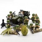 WWII America Rangers special forces Jeep Lego Compatible Soldier Minif