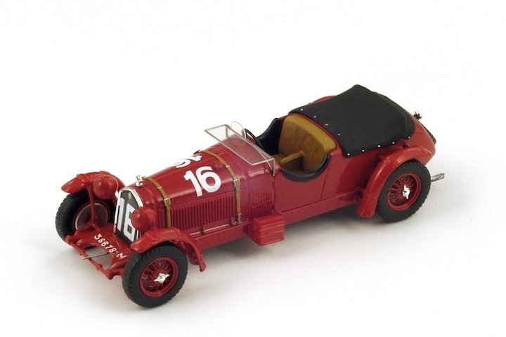 Spark Model 43LM31 Alfa Romeo 8C 2300 #16 'Howe - Birkin' 1s