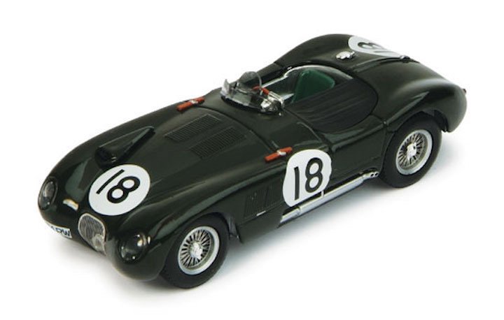 IXO Models LM1953 Jaguar XK120 C #18 'Rolt - Hamilton' 1st p