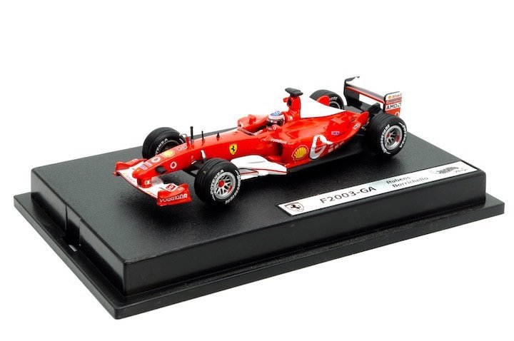 Mattel B1019 Ferrari F2003-GA #2 'Rubens Barrichello' F1 200