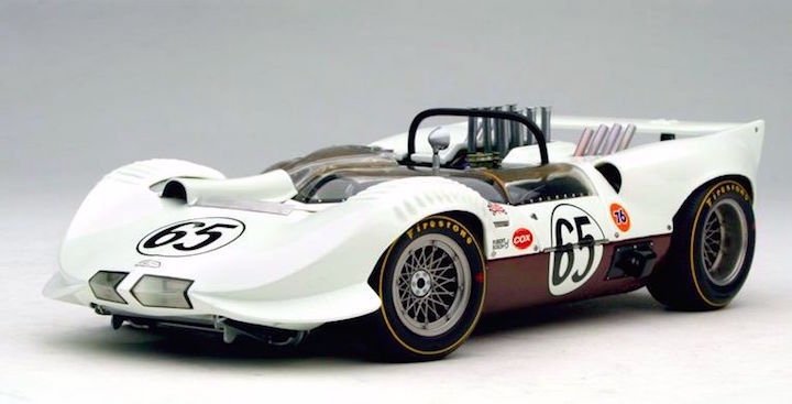 Exoto RLG18147 Chaparral 2/2C #65 'Sharp' 1st pl L.A. Times