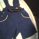 3T Boys Short Bibs