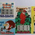 5 XMAS lottery tickets