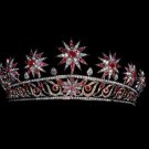 Princess Antique INSP 11.20Ct Rose Cut Diamond 92.5% Silver Tiara Crown @CSJ