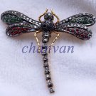Vintage Reproduction Handmade Rose Cut Diamond Sterling Silver Brooch Pendant