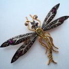Antique/Vintage Look 0.88CT Rose Cut Diamond 925 Silver Pendant Brooch CSJewel90