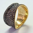 Victorian Inspire 2.55 Ctw Rose Cut Diamond .925 Silver Band Ring With Free Gift