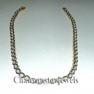 Vintage/Antique/Victorian Look Handmade Polky Diamond 925 Silver Pendant CSJ308
