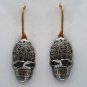 Victorian/Vintage Style 0.66Ct Rose Cut Diamond 925 Silver Earring Jewel CSJ428