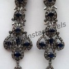 Victorian/Vintage/Antique Look 2.20C Rose Cut Diamond 925 Silver Earring @csj668