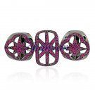 Vintage Antique Look Handmade 2.40Ct Ruby 925 Sterling Silver Knuckle Ring CSJ14