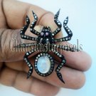 Spider Antique Insp 2.50CT Rose Cut Diamond 925 Silver Pendant Necklace @CSJ 259