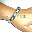 4.65Ct Rose Cut & Polki Diamond Victorian Look 925 Silver Women Bracelet CSj448