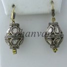 Victorian/Antique Look Genuine Rose Cut Diamond 925 Silver Polki Earring @CSJ422