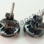 Victorian/Antique Look 0.63Ct Rose Cut/Polky Diamond 925 Silver Earring @ebay361